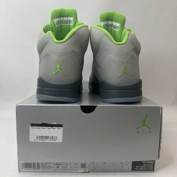 Nike Shoes Air Jordan 5 Retro OG “Green Bean” 2023 - Picture 4 of 8